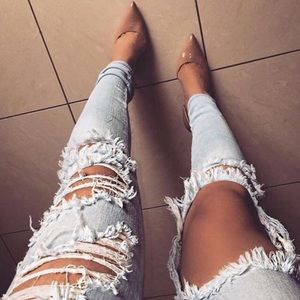 Fashion nova beach bum jeans